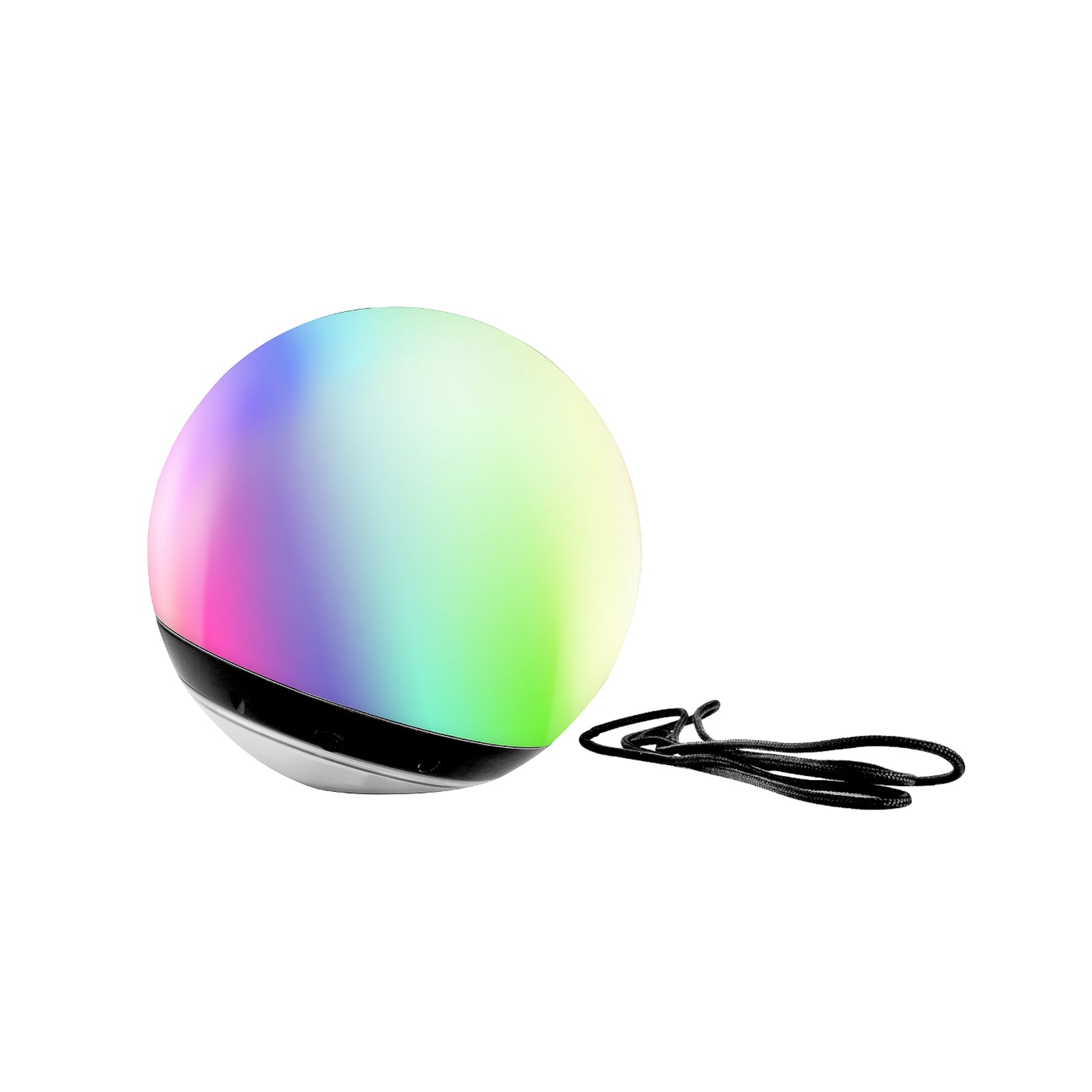 Nærbilde av LED solcellekule Pendula dimbar Ø20 cm CCT RGB IP44 tint