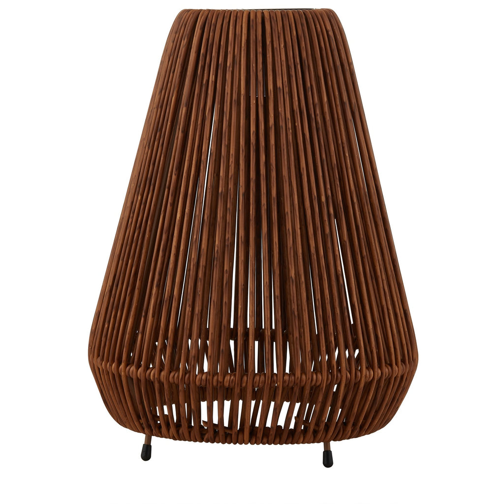 Detalj av LED solcellelampe Amaria rotting dimbar Ø27 cm IP44