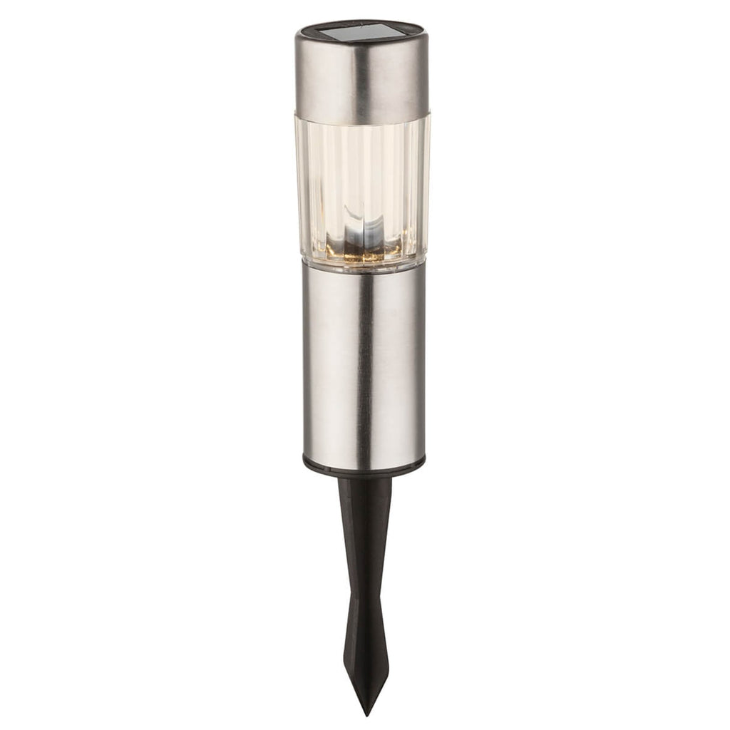 LED solcellelampe Aro 4-sett med jordspyd IP44 bakside