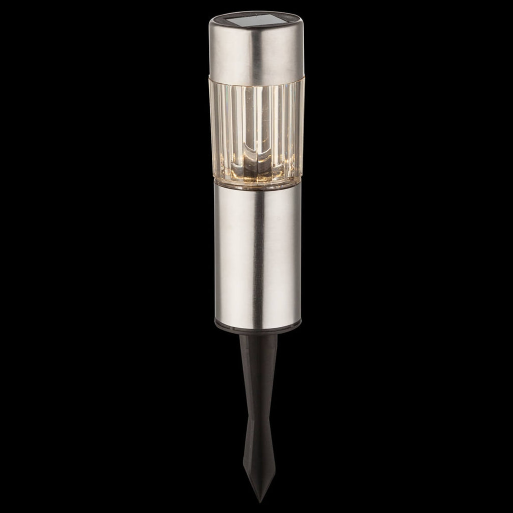LED solcellelampe Aro 4-sett med jordspyd IP44 nærbilde