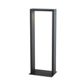 LED solcellelampe AXIS MAXI antrasitt aluminium forfra
