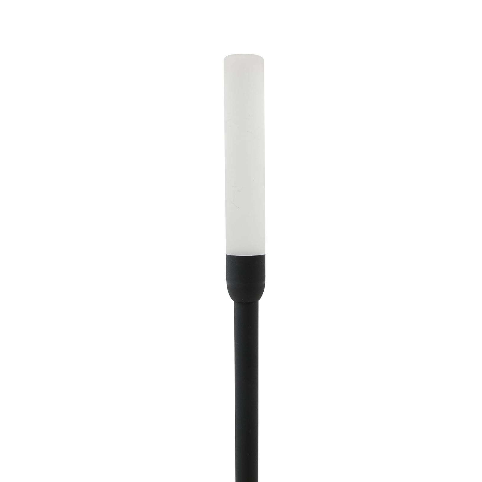 LED solcellelampe Balian med spyd aluminium IP65 USB-C kabel