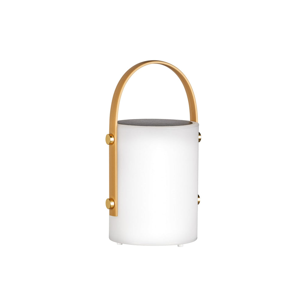 Montert LED solcellelampe Bari RGBW dimbar med fjernkontroll IP44 i hage