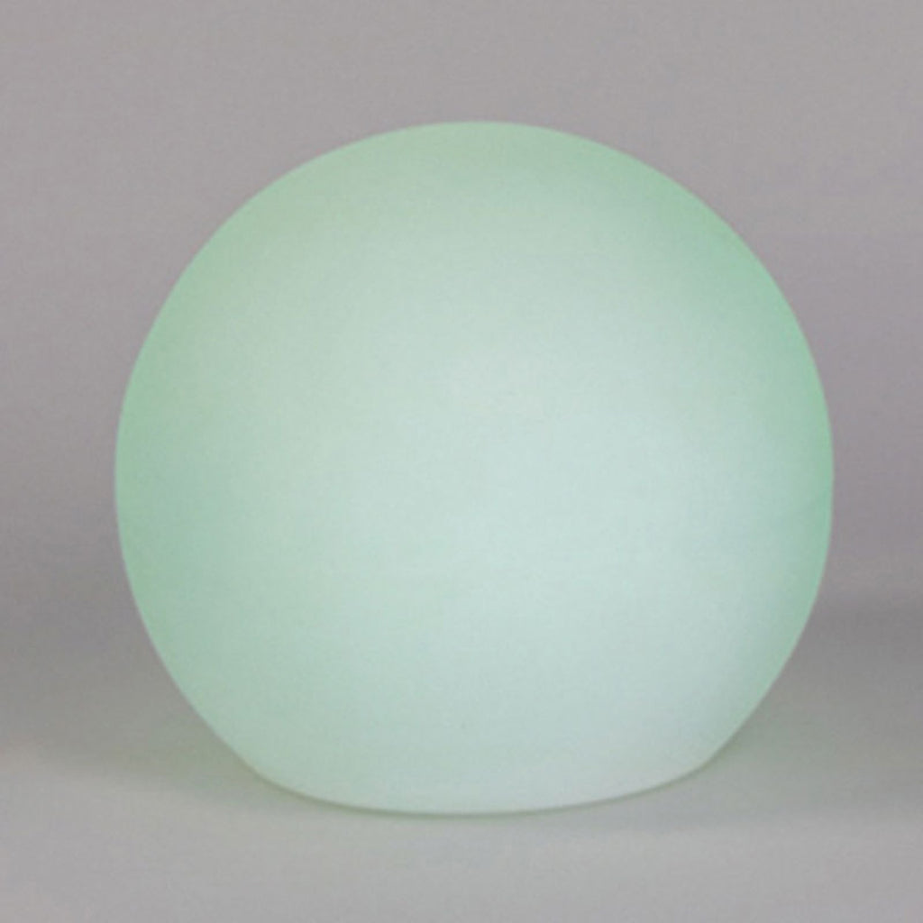 Detalj av LED solcellelampe Buly kule dimbar RGB IP65 Ø30 cm
