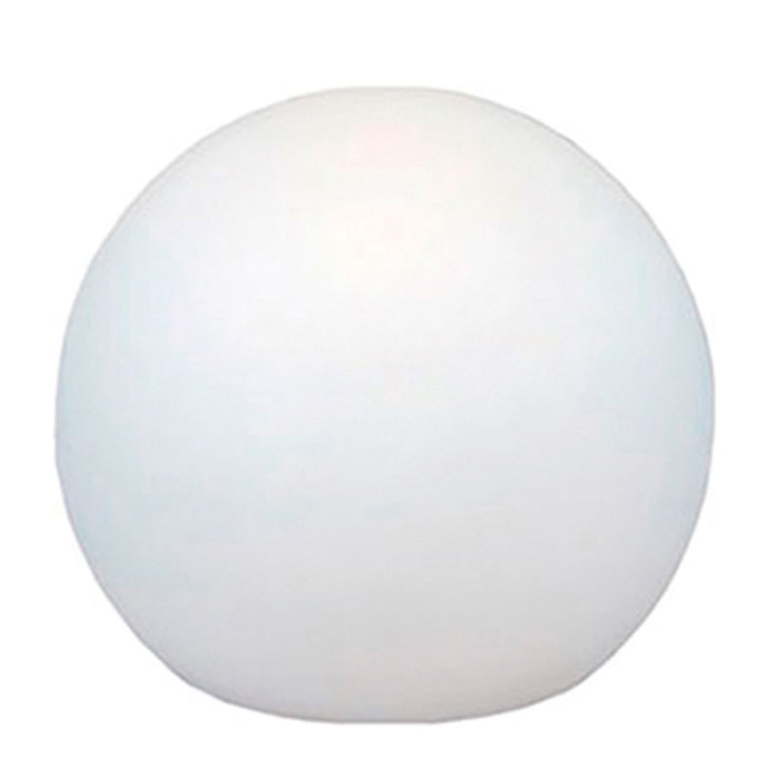 Nærbilde av LED solcellelampe Buly kuleform dimbar RGB IP68 Ø30 cm