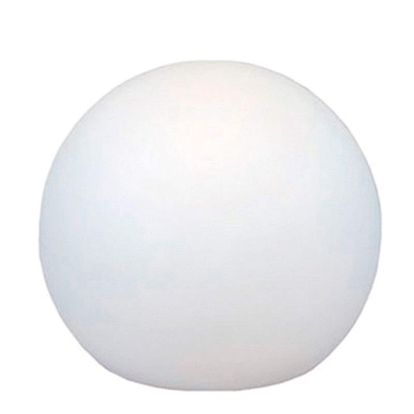 LED solcellelampe Buly kuleform flytende Ø40 cm RGB IP68 montert på vann