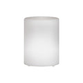 LED solcellelampe Ceppo 3000K RGB dimbar hvit IP44 front