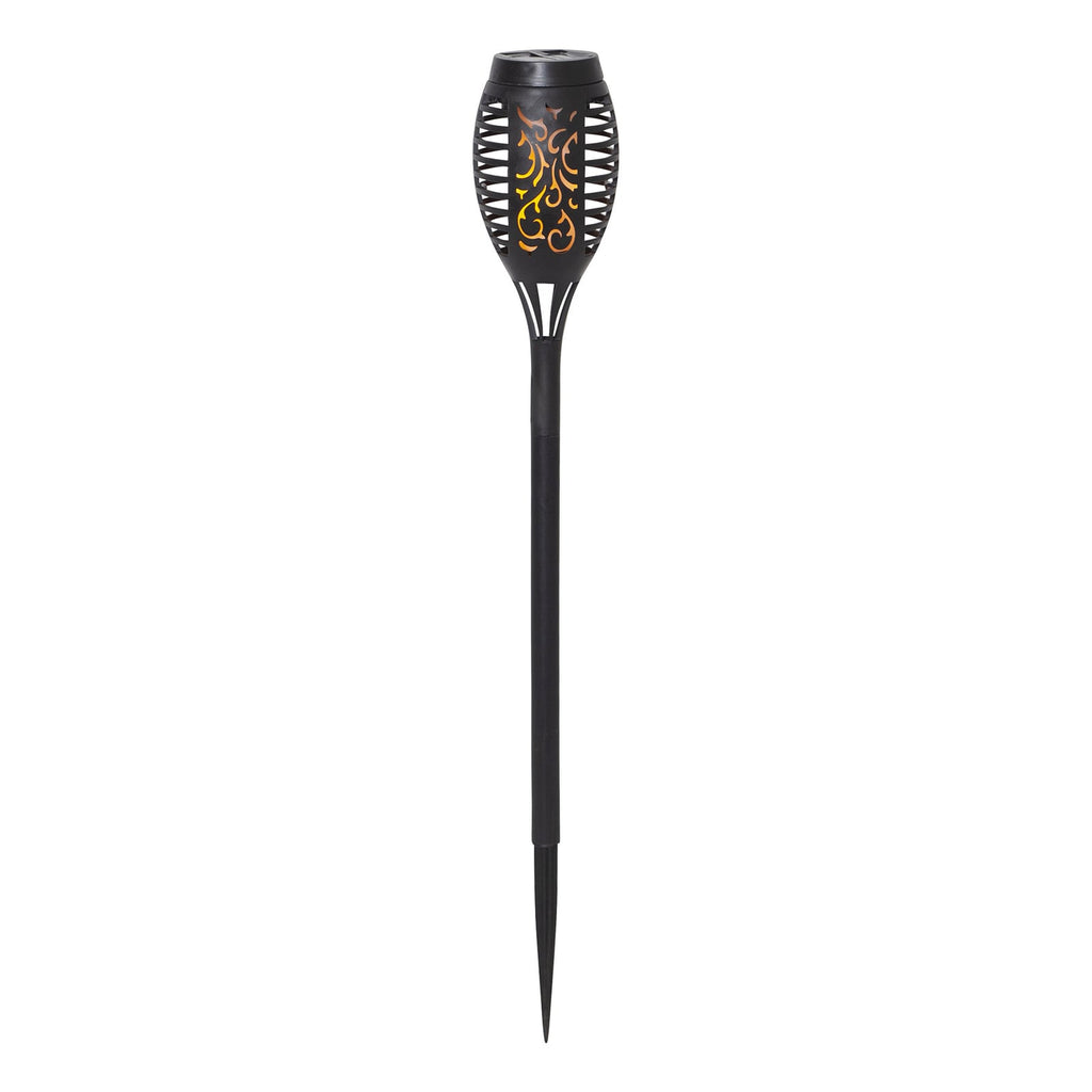LED solcellelampe Flame Mini flammeeffekt 3-pk IP44 montert utendørs