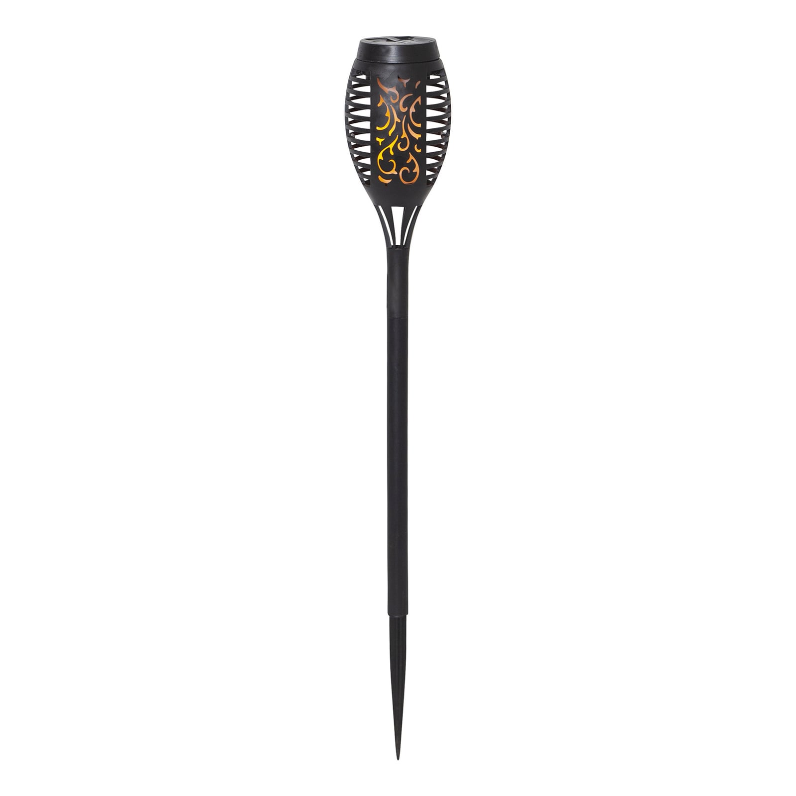 LED solcellelampe Flame Mini flammeeffekt 3-pk IP44 montert utendørs