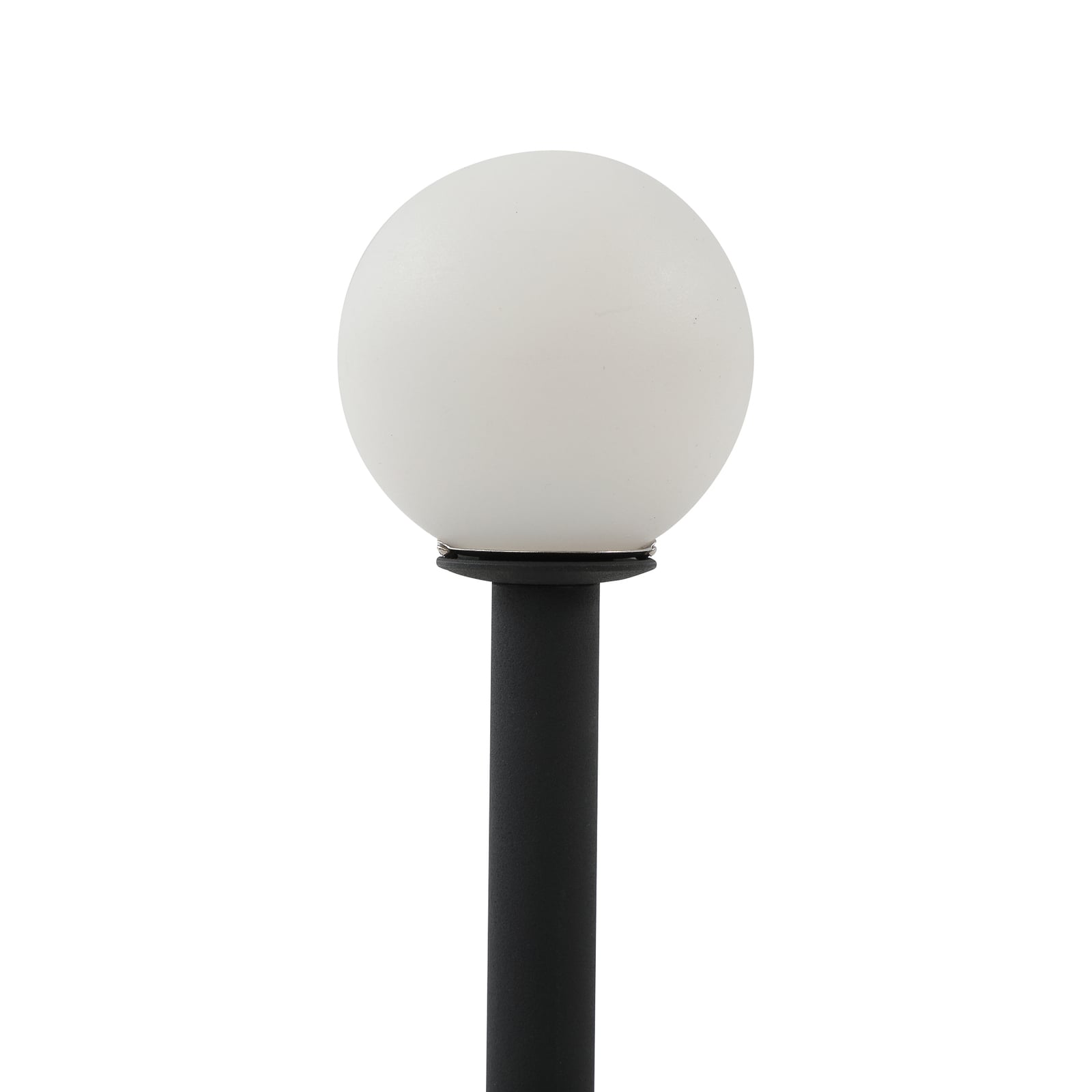 LED solcellelampe Freydis 3-er sett svart IP65 med USB-C ladekabel