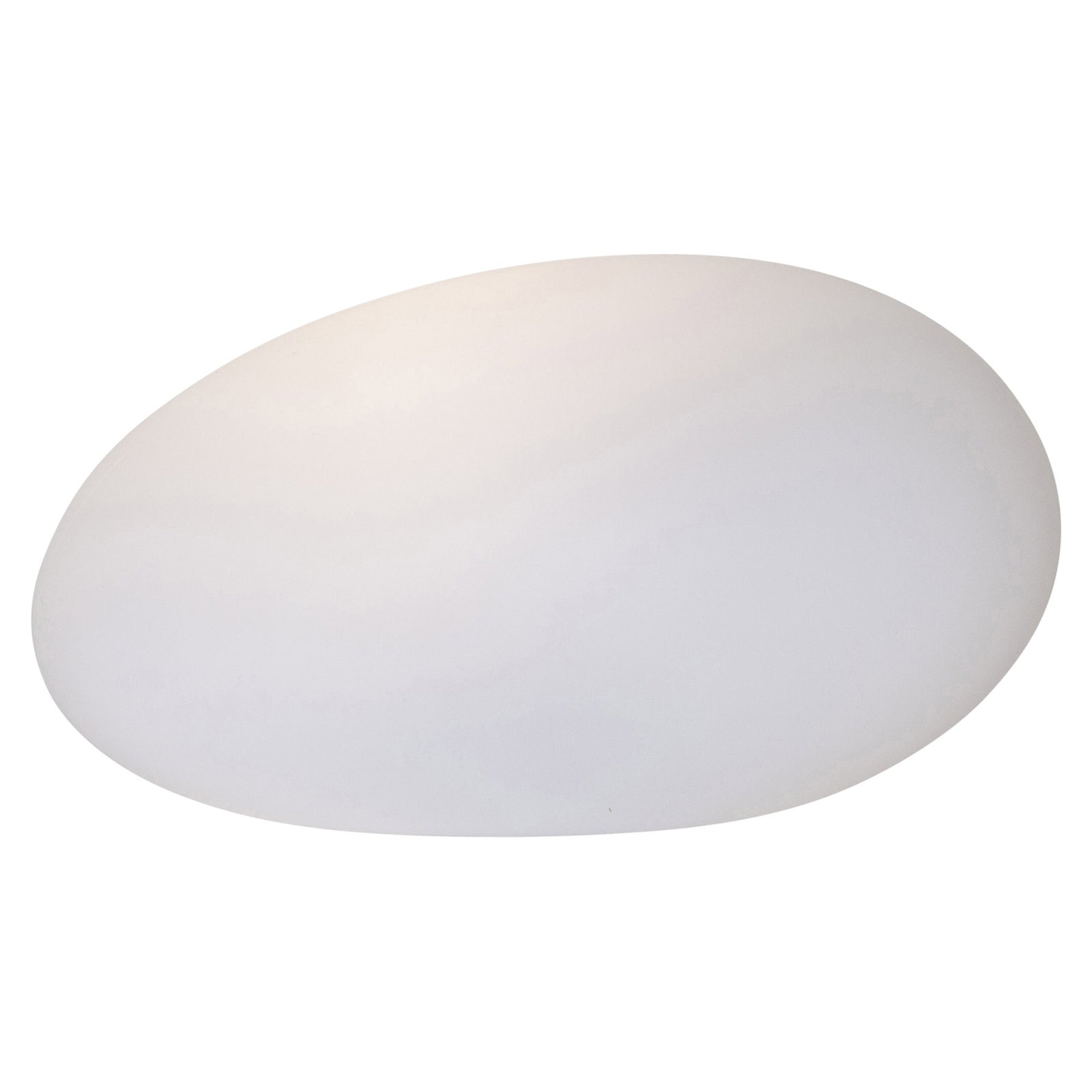 Oversikt over LED solcellelampe Globy steinform hvit 26,5 cm IP44