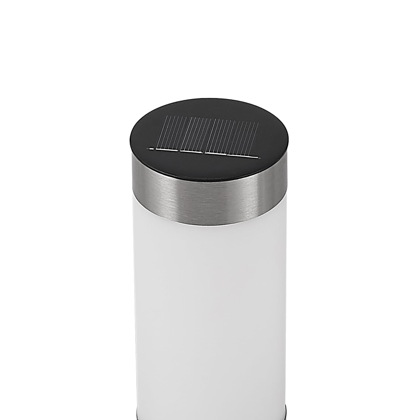 LED solcellelampe med spyd 4-pk rustfritt stål 31 cm IP44 - Lindby i terrasselys