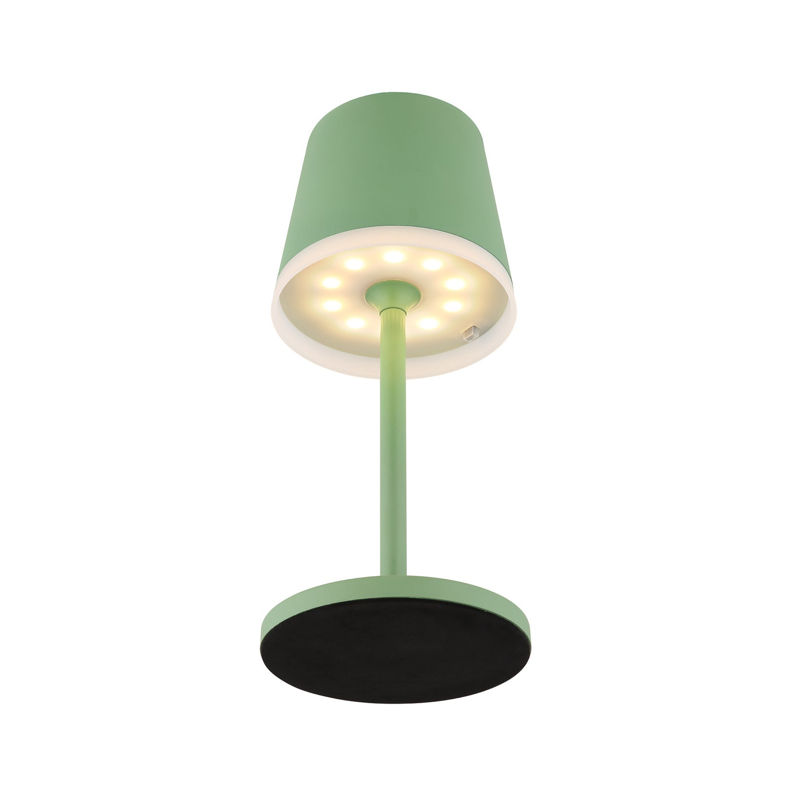 LED solcellelampe metall lysegrønn høyde 41 cm IP44 - Globo