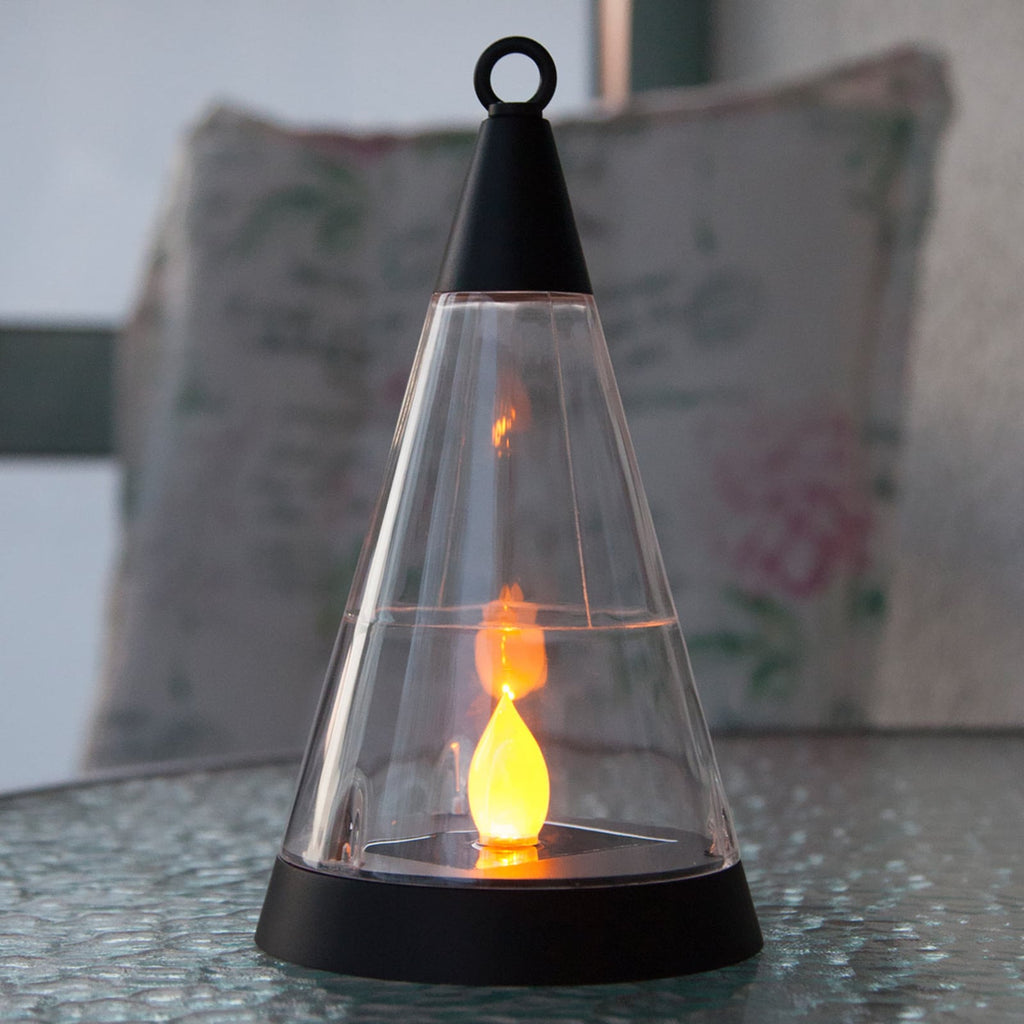 LED solcellelampe Pisa 3-i-1 detalj av LED-lys