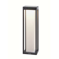 LED solcellelampe RADIA MAXI MOON antrasitt forside