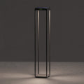 LED solcellelampe RADIA MEGA antrasitt aluminium forside