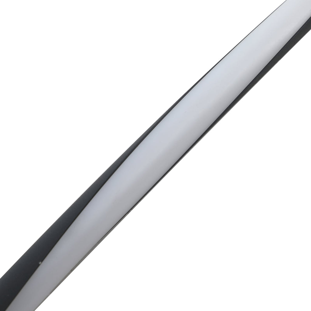 Nærbilde av LED solcellelampe Sabriel aluminium svart