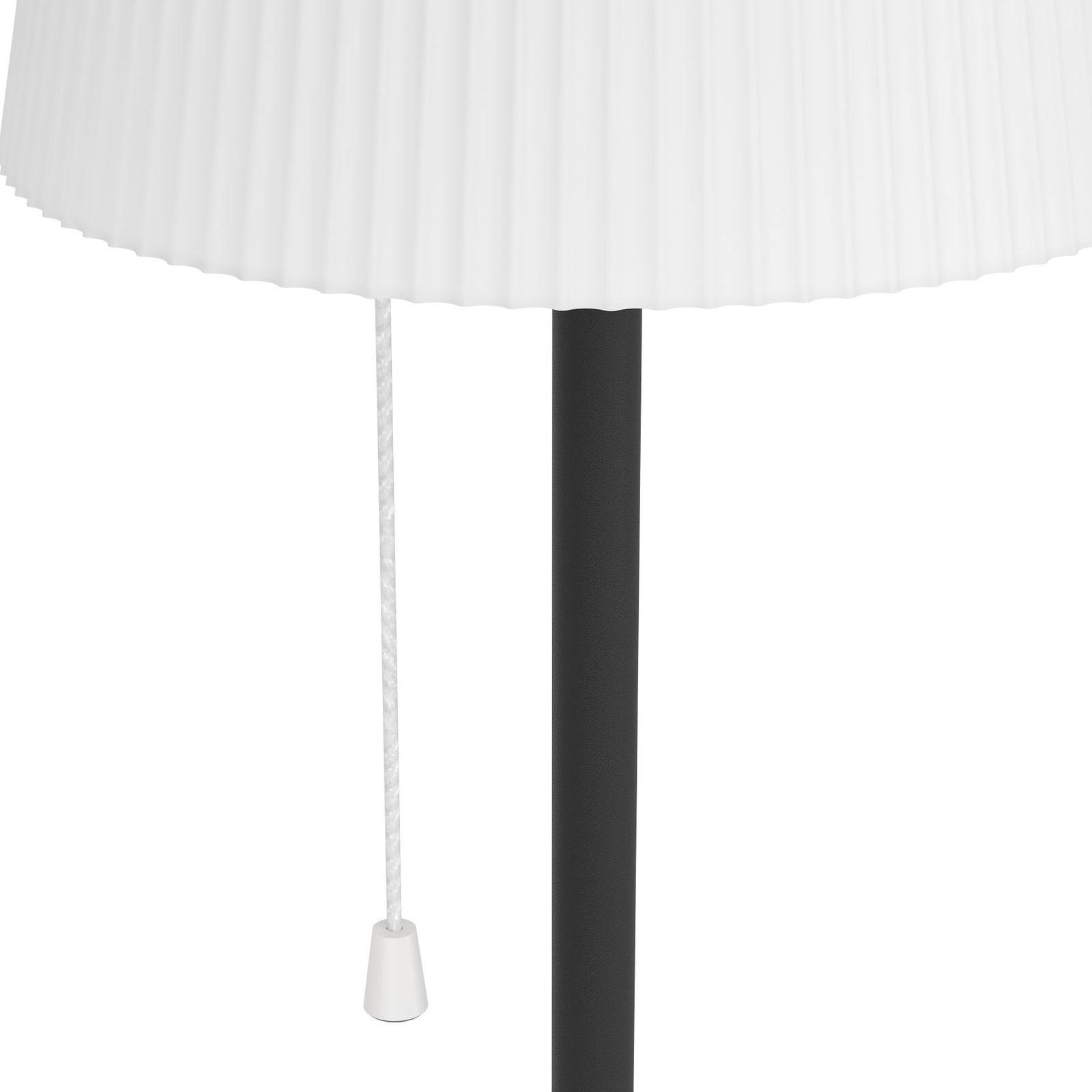 Montert LED solcellelampe Scordiano-L svart CCT stål ute