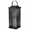LED solcellelampe Sophelia rotting svart forfra