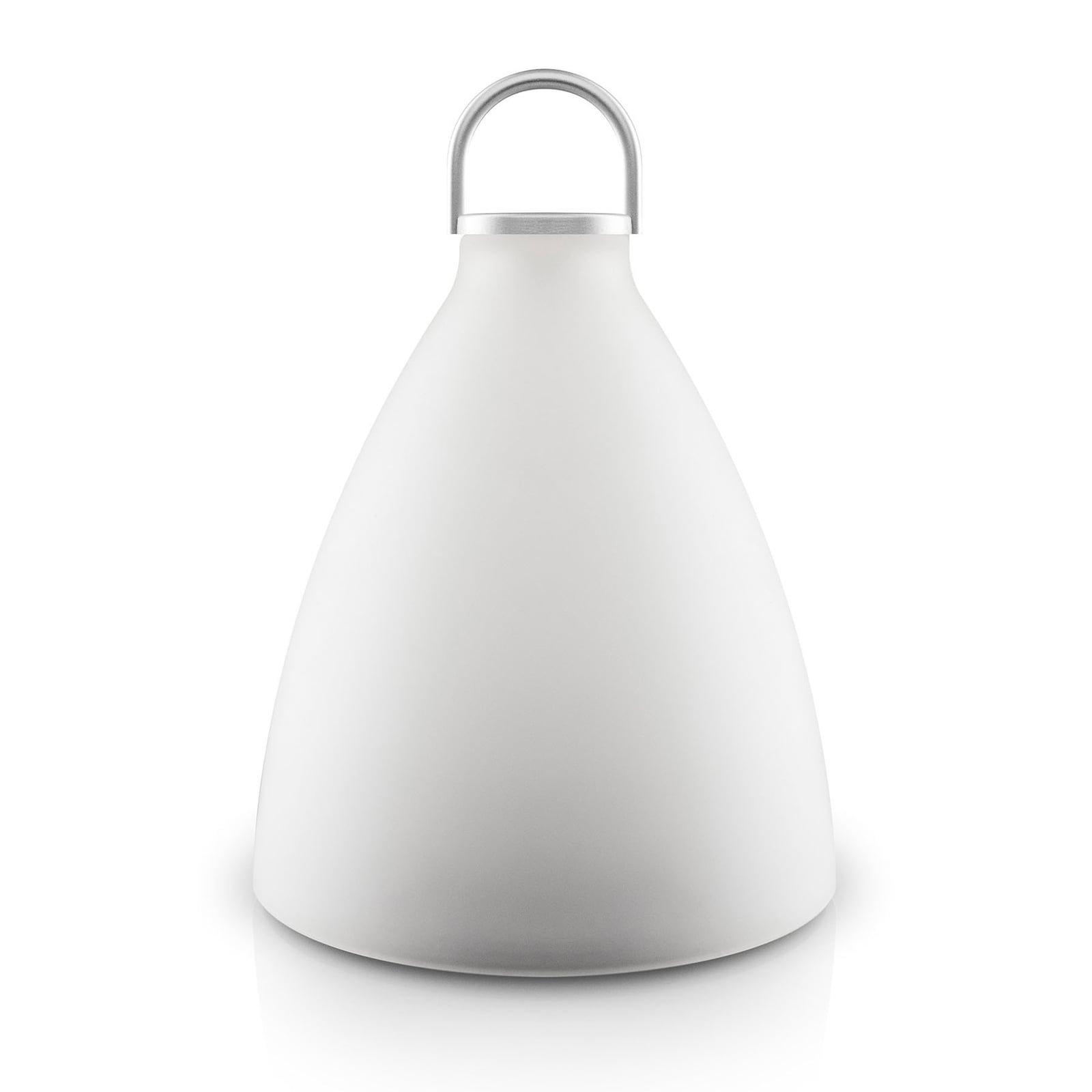 Nærbilde av LED solcellelampe SunLight Bell med matt glass