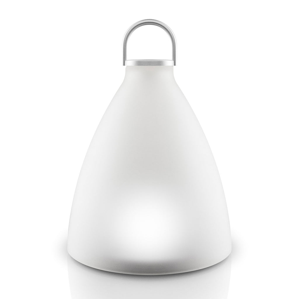 LED solcellelampe SunLight Bell montert i uterom