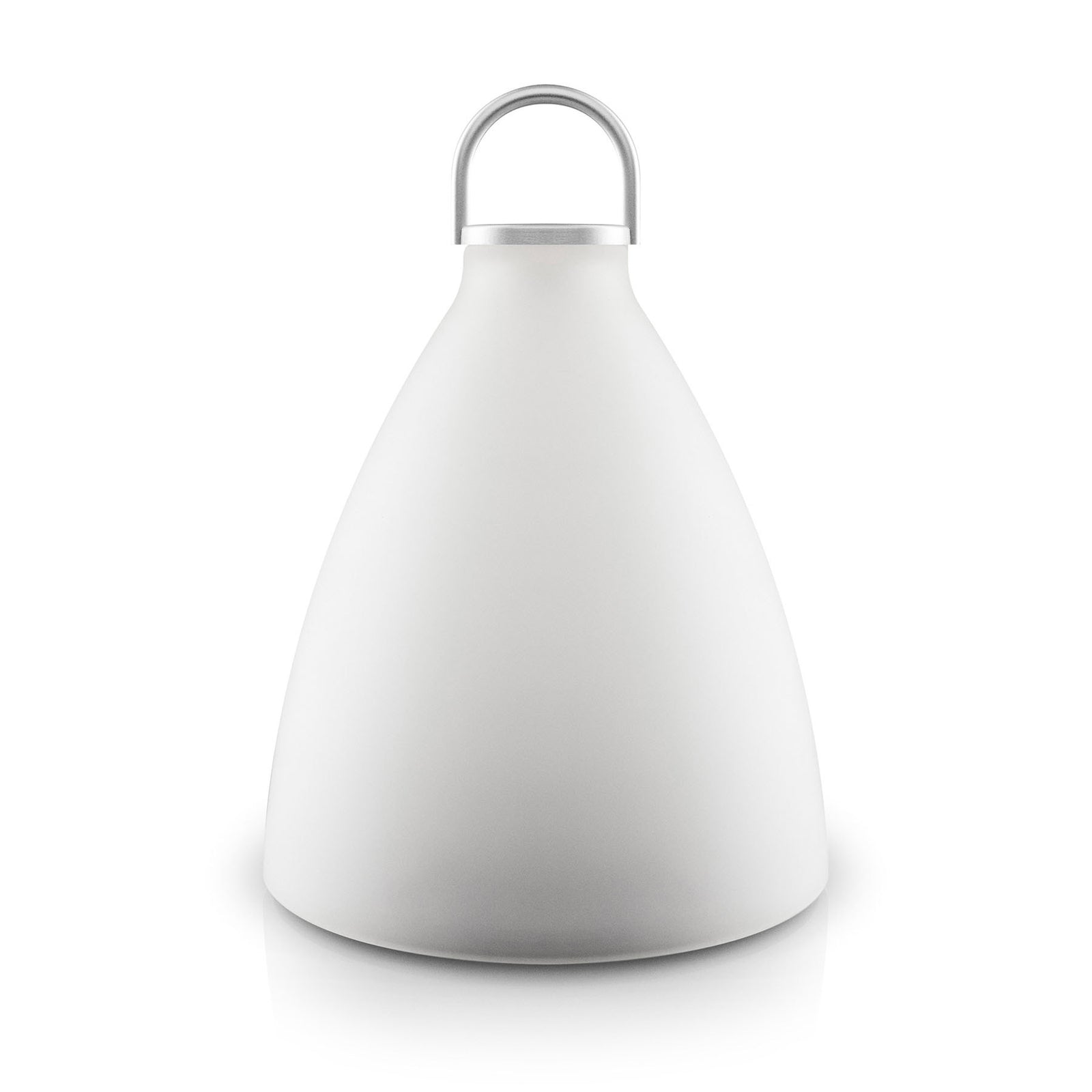 Nærbilde av LED solcellelampe SunLight Bell med matt glass