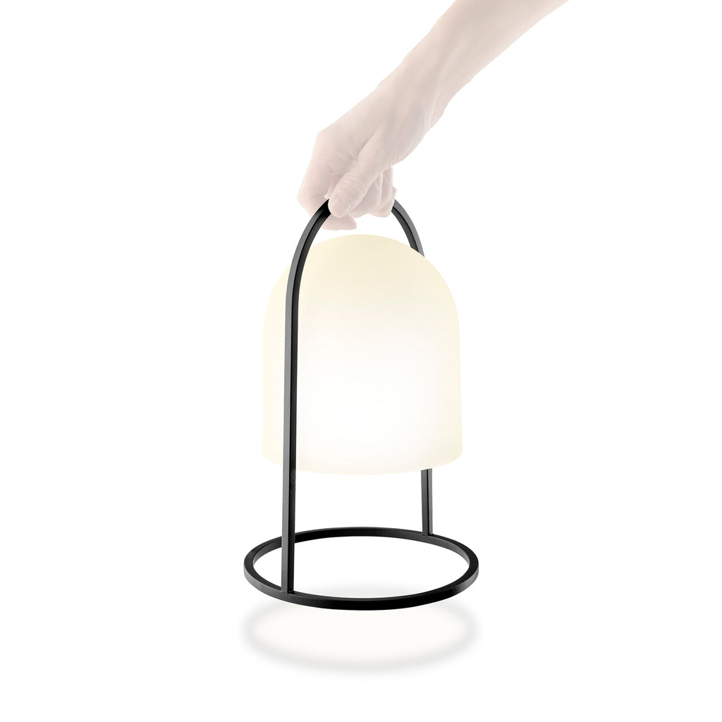 LED solcellelampe SunLight dimbar 30 cm IP65 med touch-dimmer