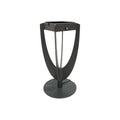 LED solcellelampe Tulip med stativ grå aluminium 47 cm IP55 Les Jardins forfra