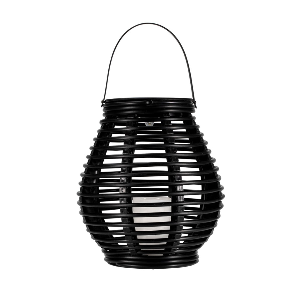 LED solcellelykt 2-pakning svart IP44 - Pauleen detalj