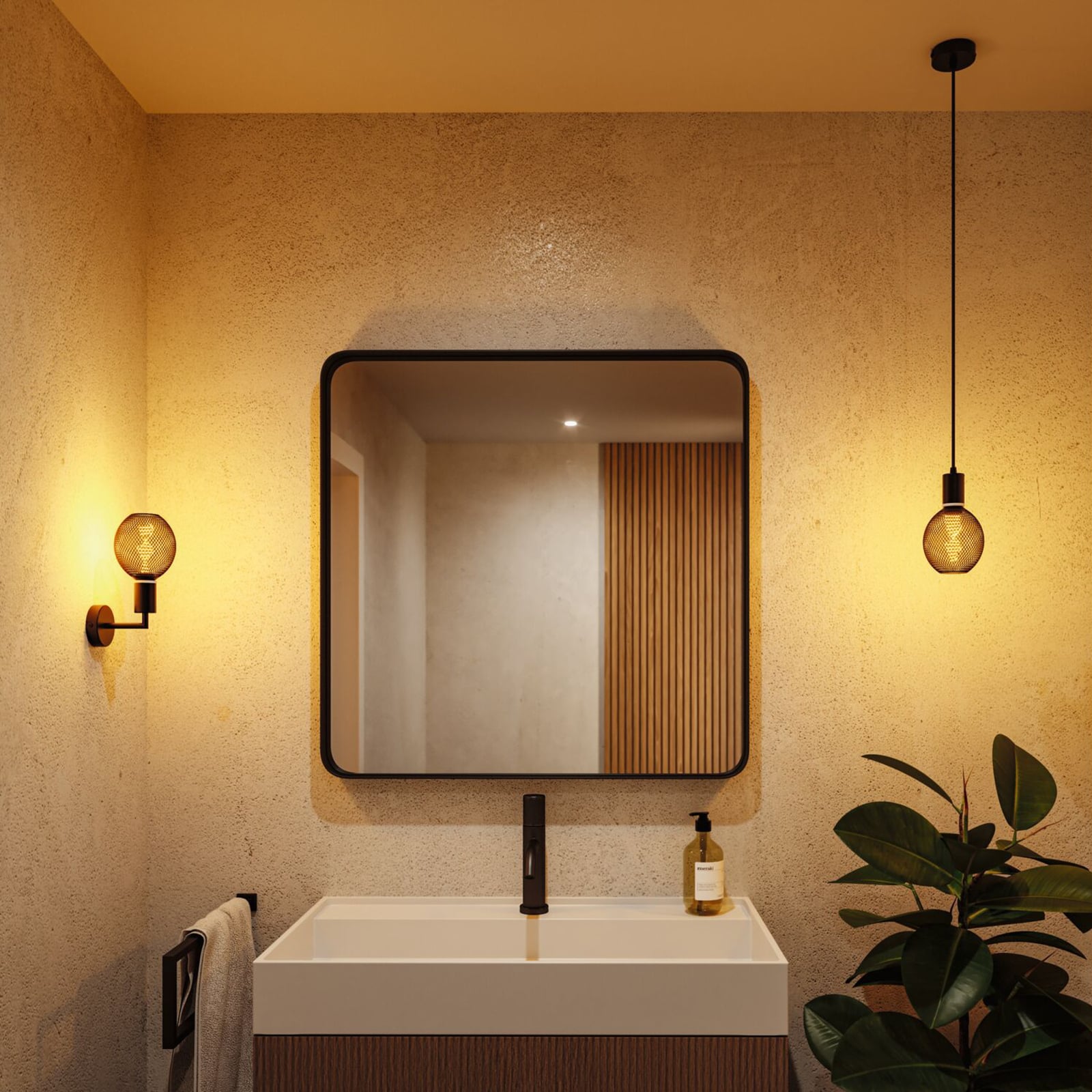 LED solcellelykt Sunshine Blaze hvit hengende i tre