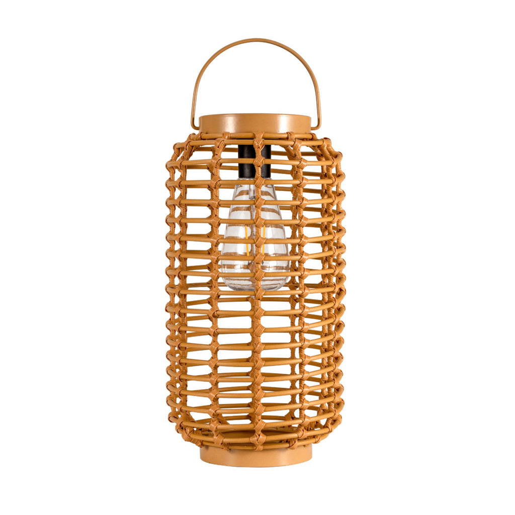 LED solcellelykt Sunshine Darling beige detalj av lys