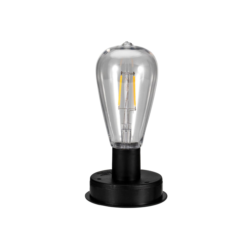 LED solcellelykt Sunshine Darling beige sideprofil