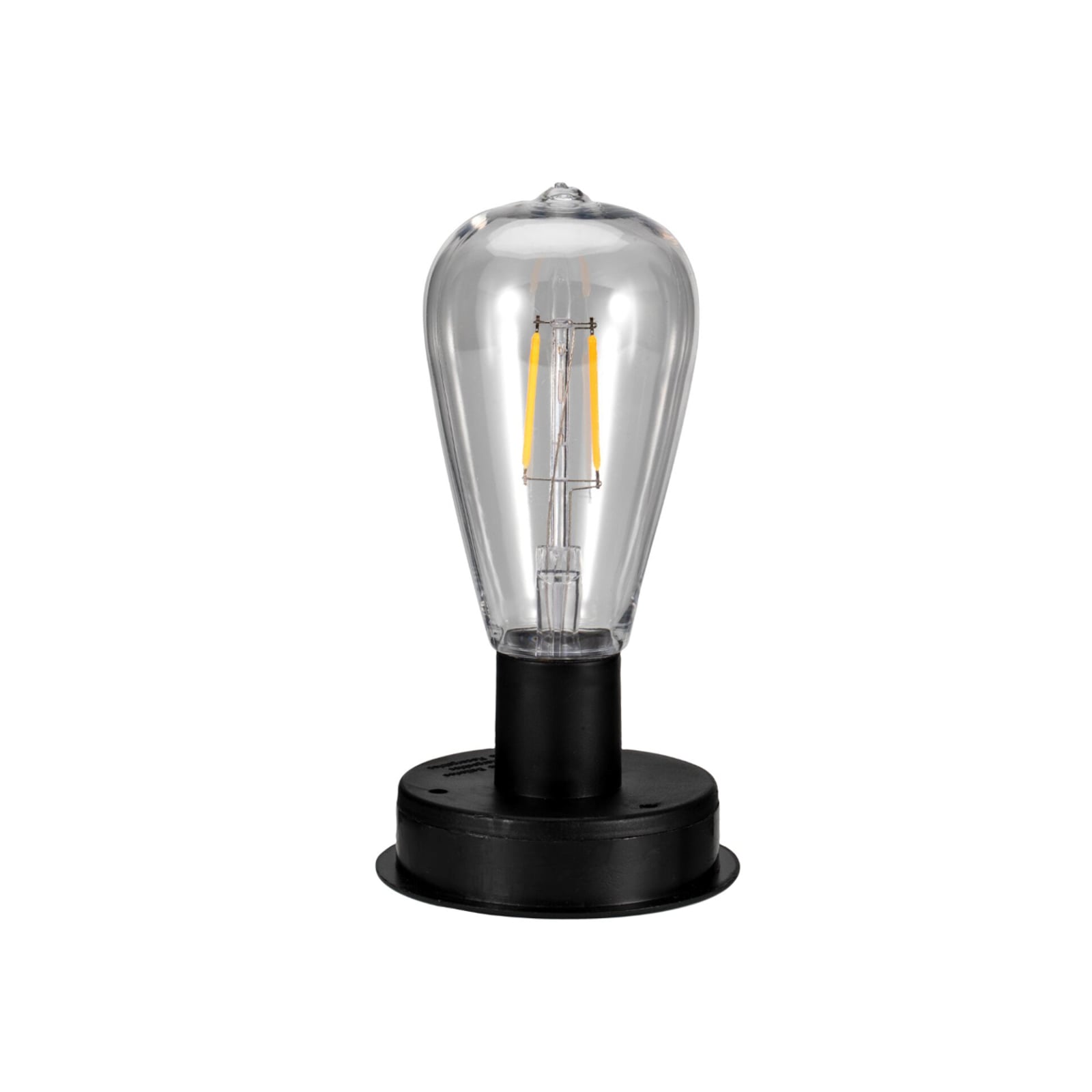 LED solcellelykt Sunshine Darling beige sideprofil