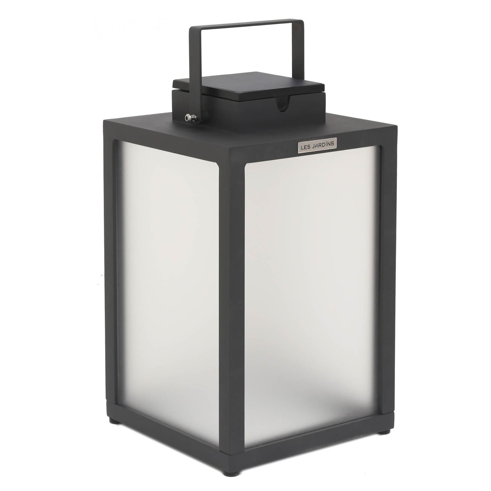 LED solcellelykt Tradition antrasitt H40 cm IP55 forfra