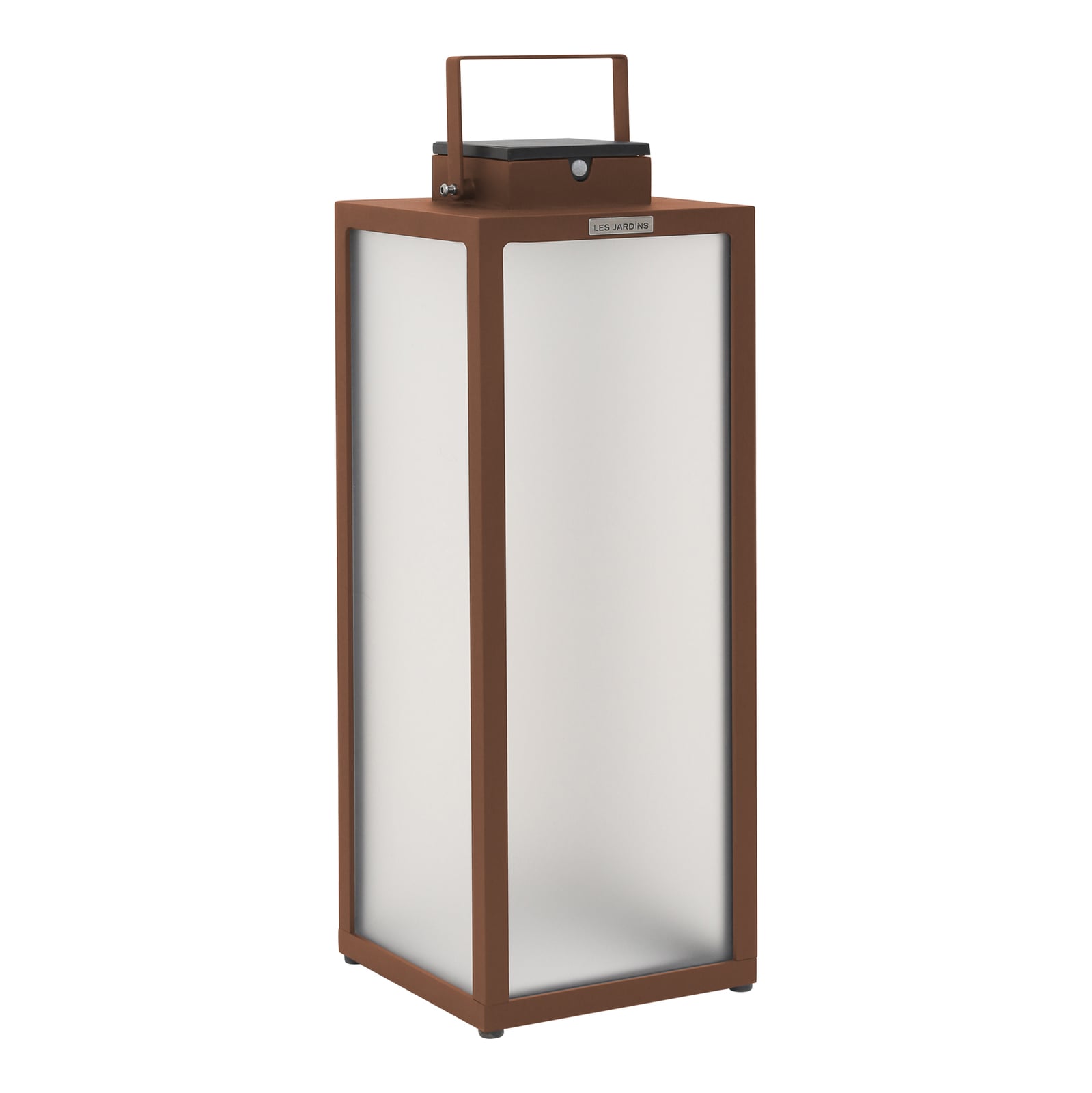 Detalj av LED solcellelykt Tradition rustfarget 65 cm
