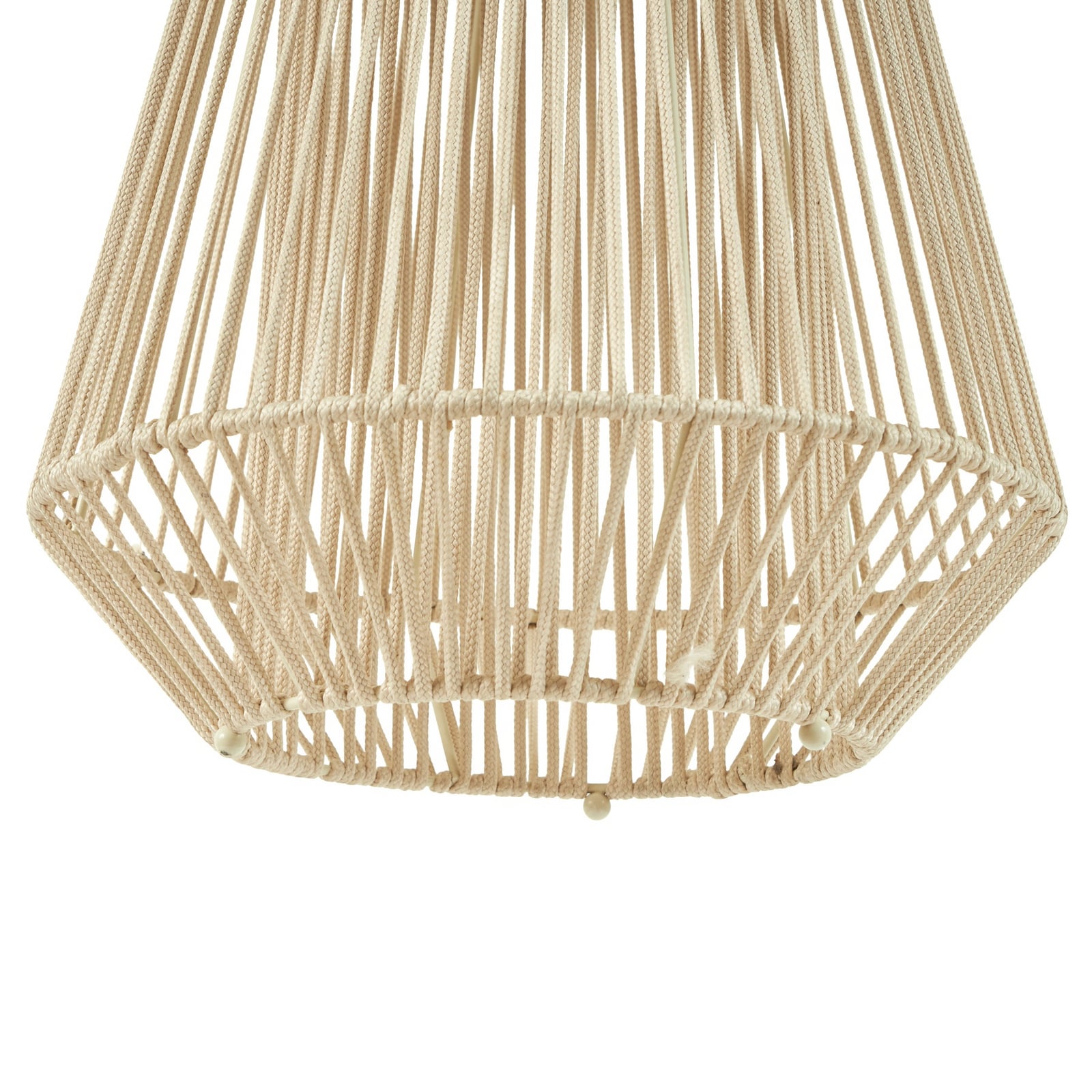 LED solcellependellampe Austas beige dimbar Ø32 cm IP54 - Lindby