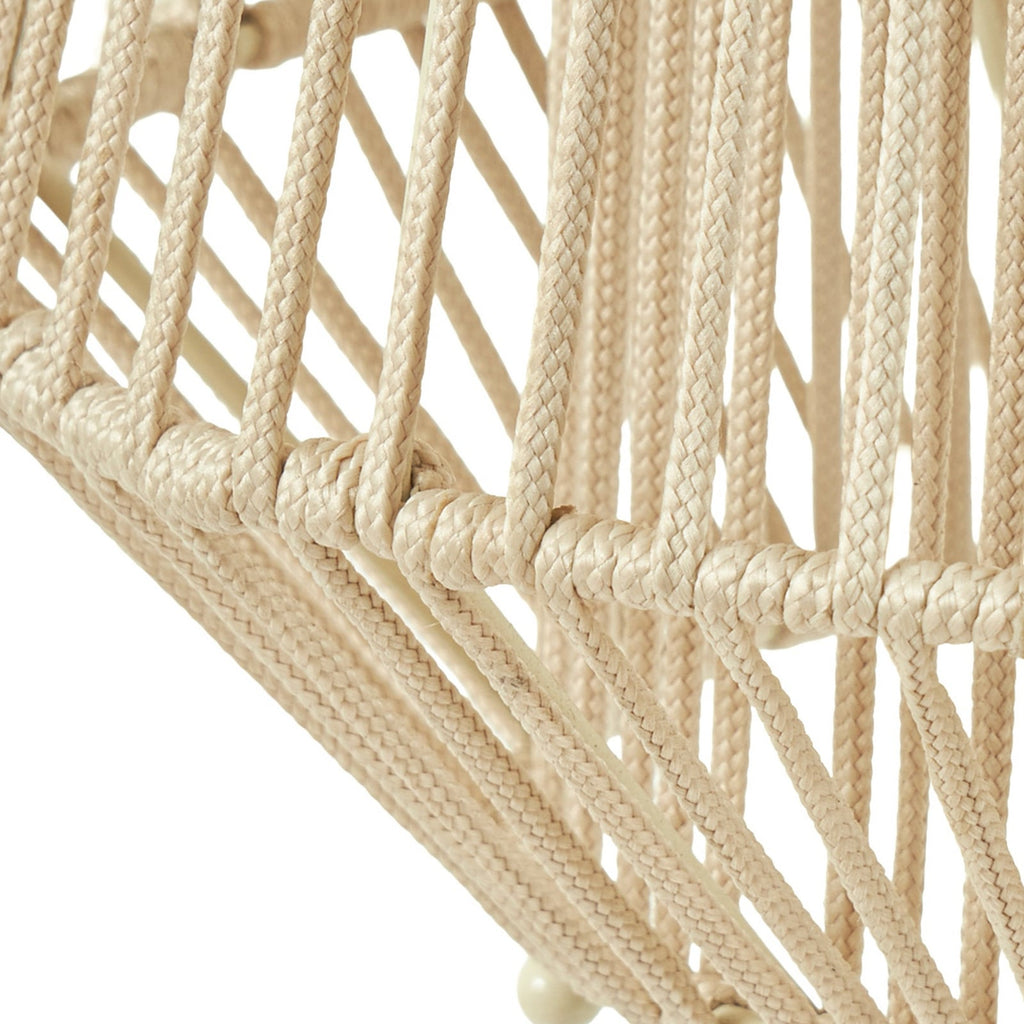 LED solcellependellampe Austas beige dimbar Ø32 cm IP54 - Lindby