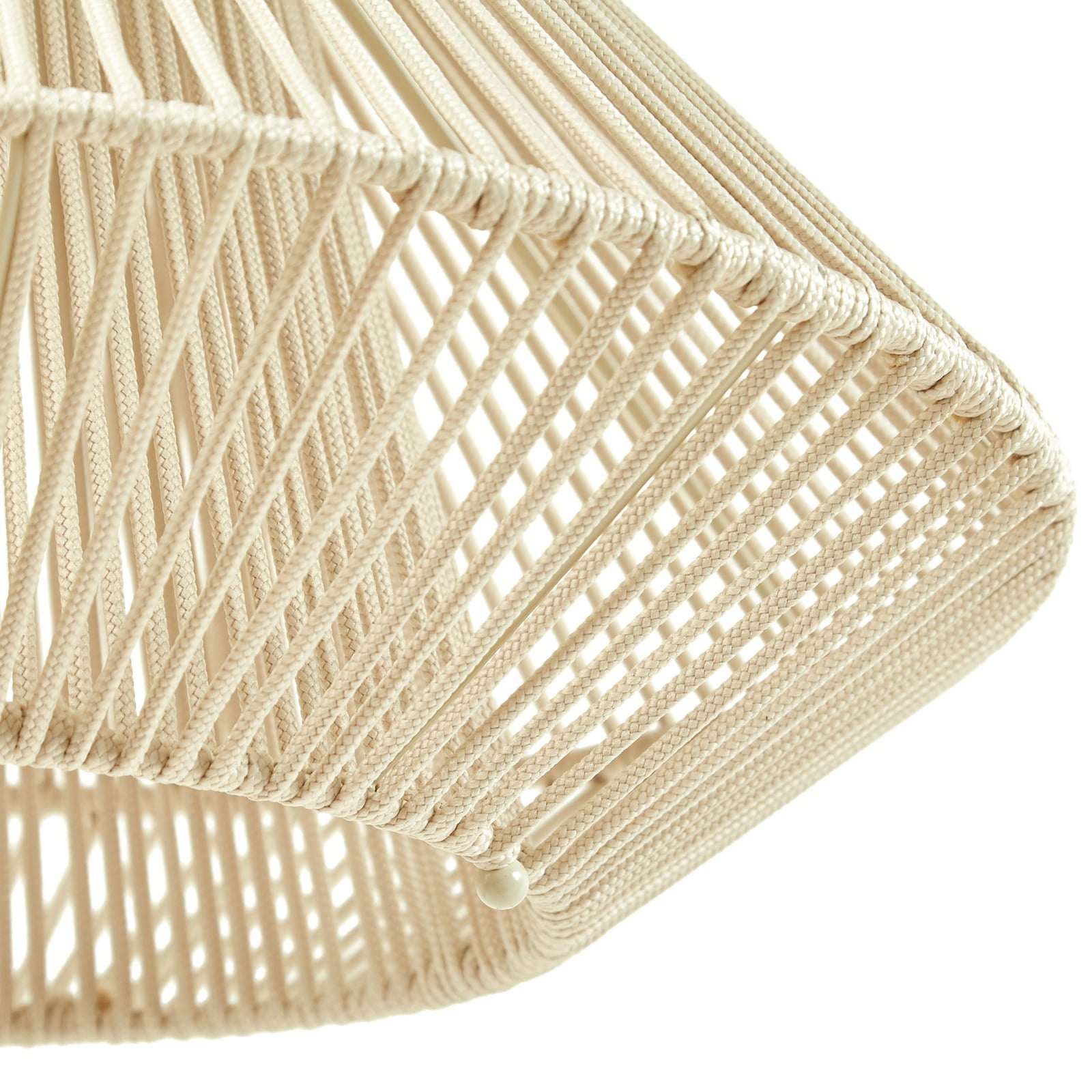 LED solcellependellampe Austas beige dimbar Ø50 cm IP54 - Lindby