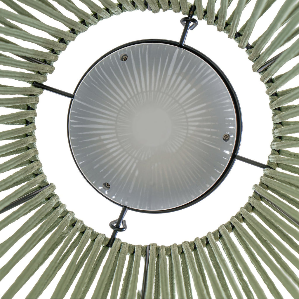 LED solcellependellampe Austas grønn dimbar Ø50 cm IP54 med batteri