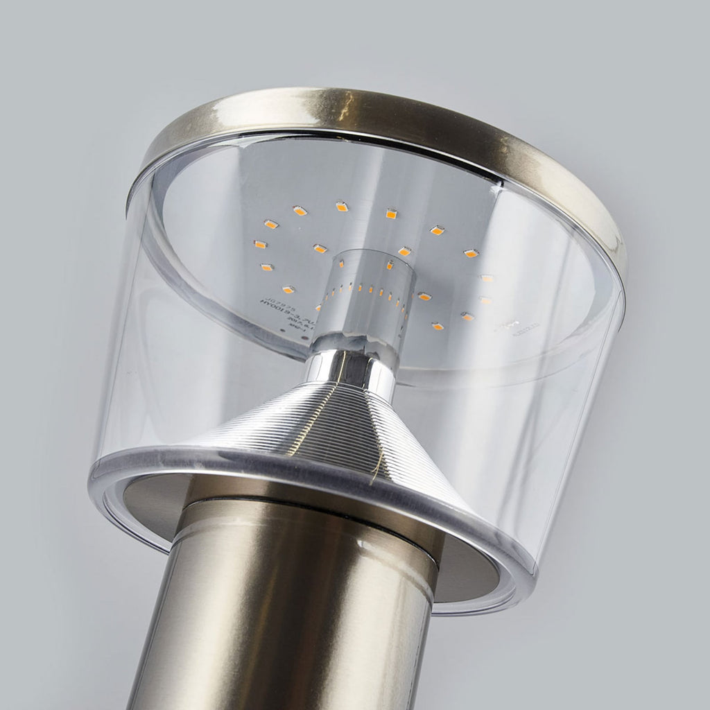 LED solcellestolpelampe Antje med bevegelsessensor IP44 sensor detalj