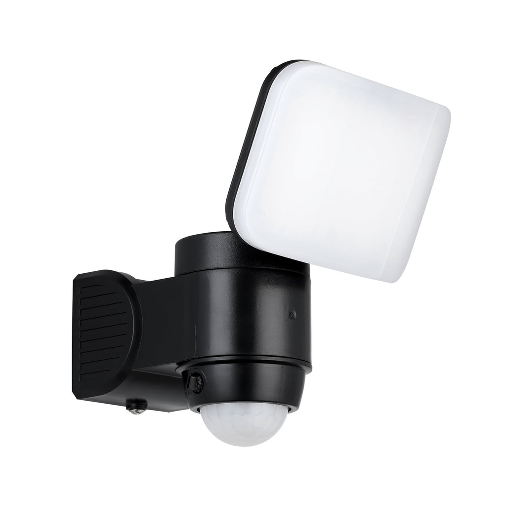 Montert LED solcellevegglampe Casabas med bevegelsessensor IP44 utendørs