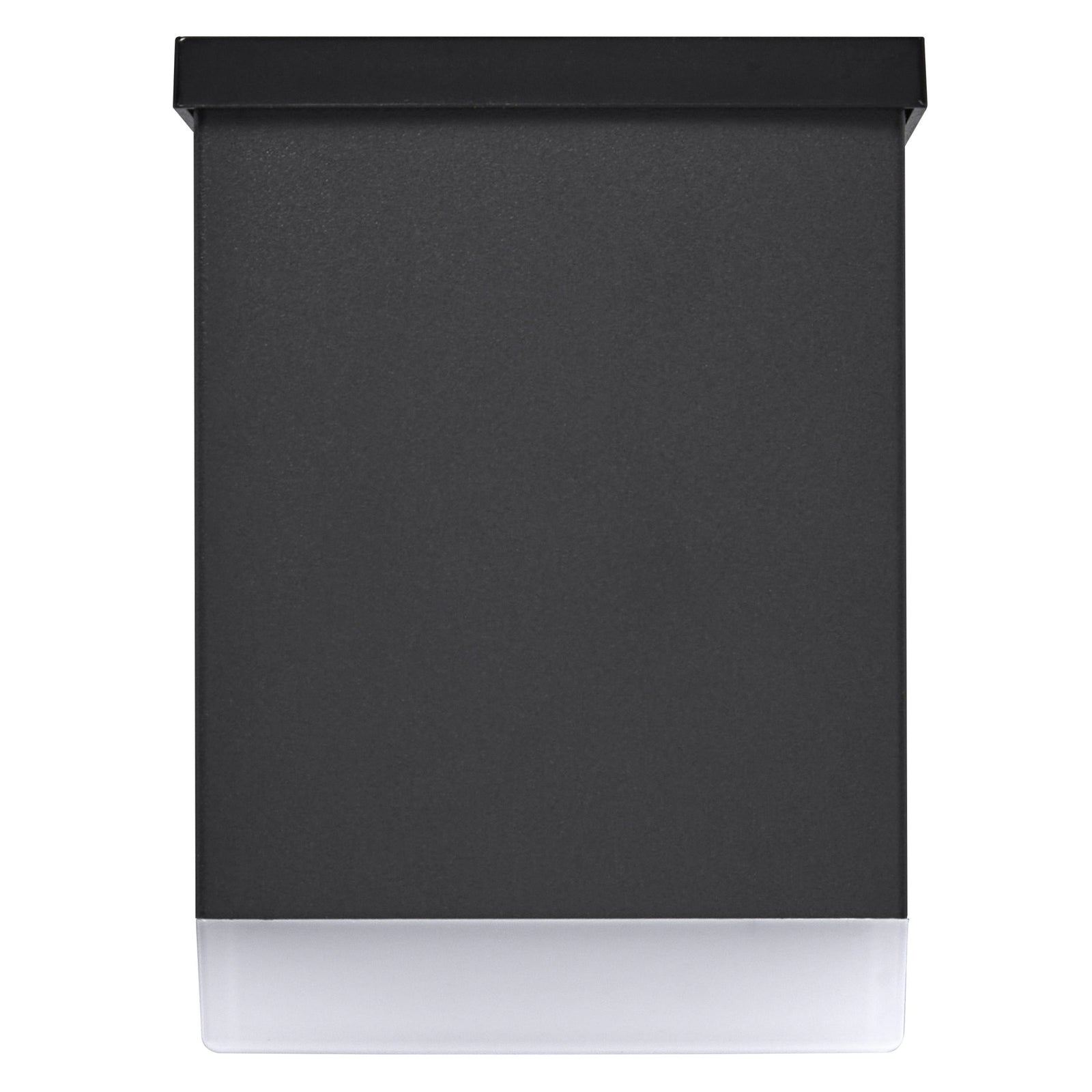 LED solcellevegglampe Endura Style Quadro mørkgrå IP44 montert på vegg