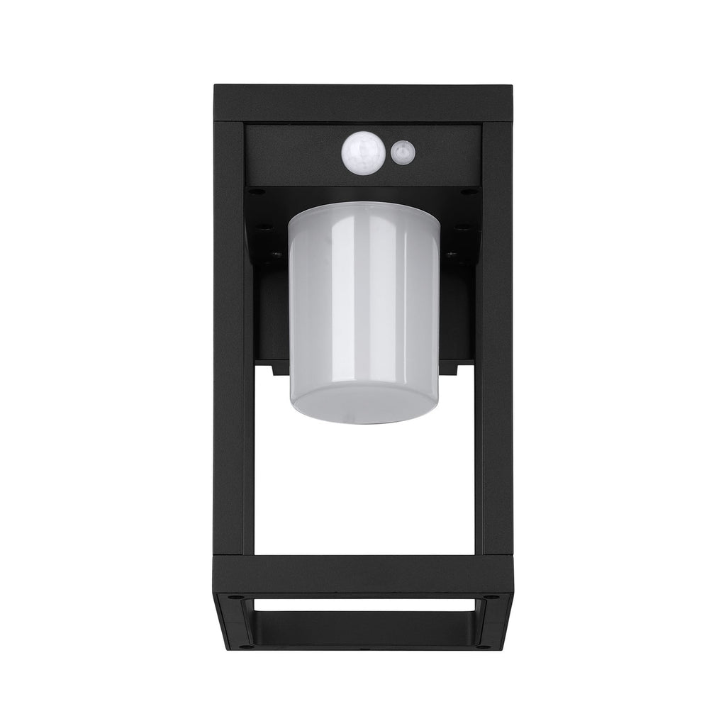 Nærbilde av bevegelsessensor på LED solcellevegglampe Martano med bevegelsessensor IP44 EGLO