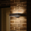 LED solcellevegglampe Monay Square med bevegelsessensor IP44 forfra