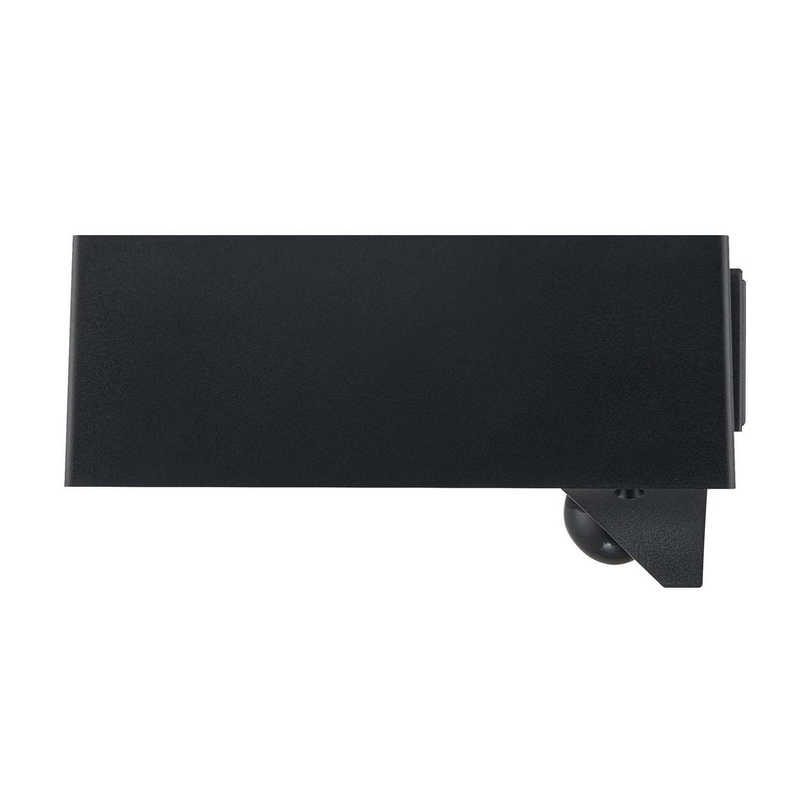 LED solcellevegglampe Monay Square med bevegelsessensor IP44 sideprofil
