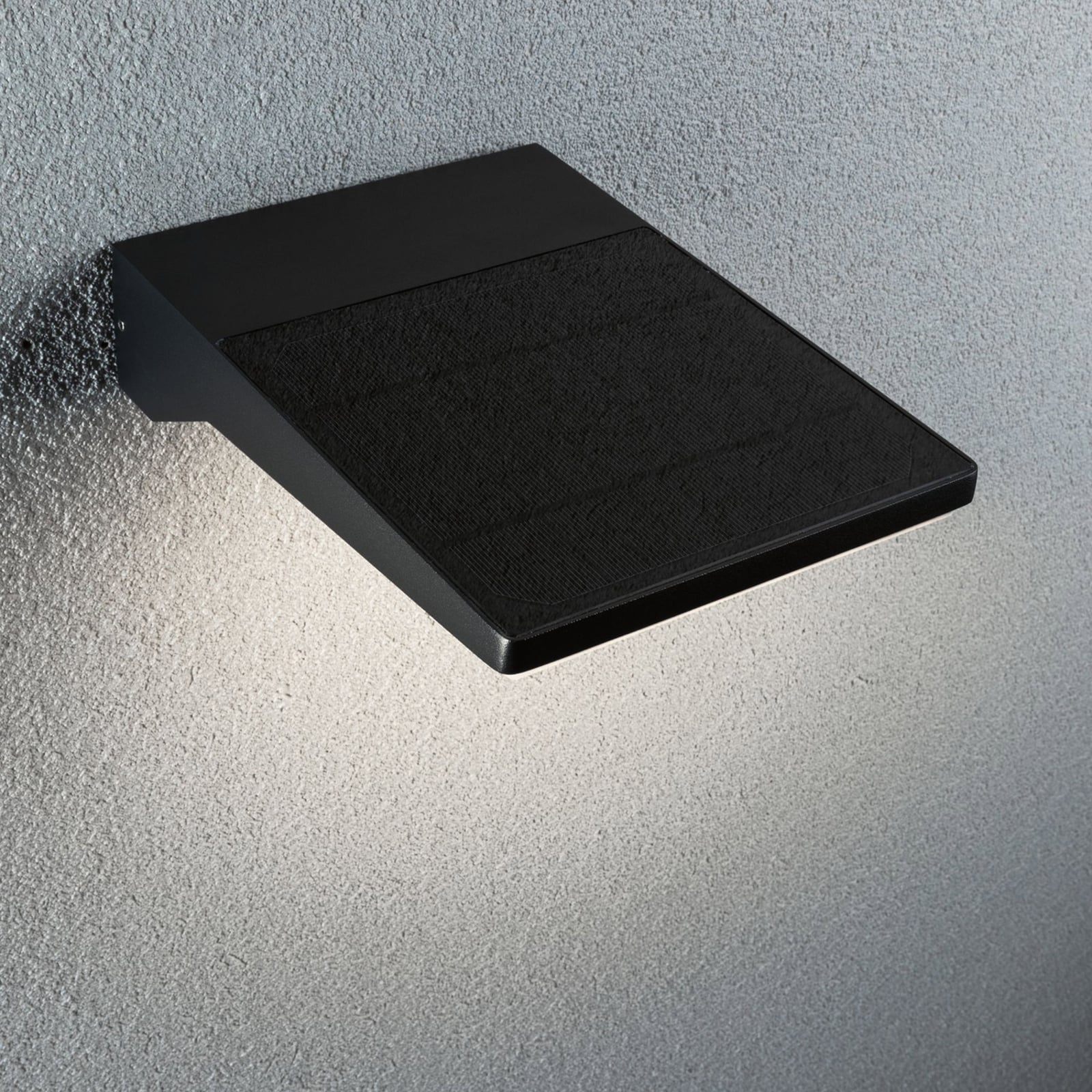Detalj av LED solcellevegglampe Ronas med bevegelsessensor IP44 Paulmann