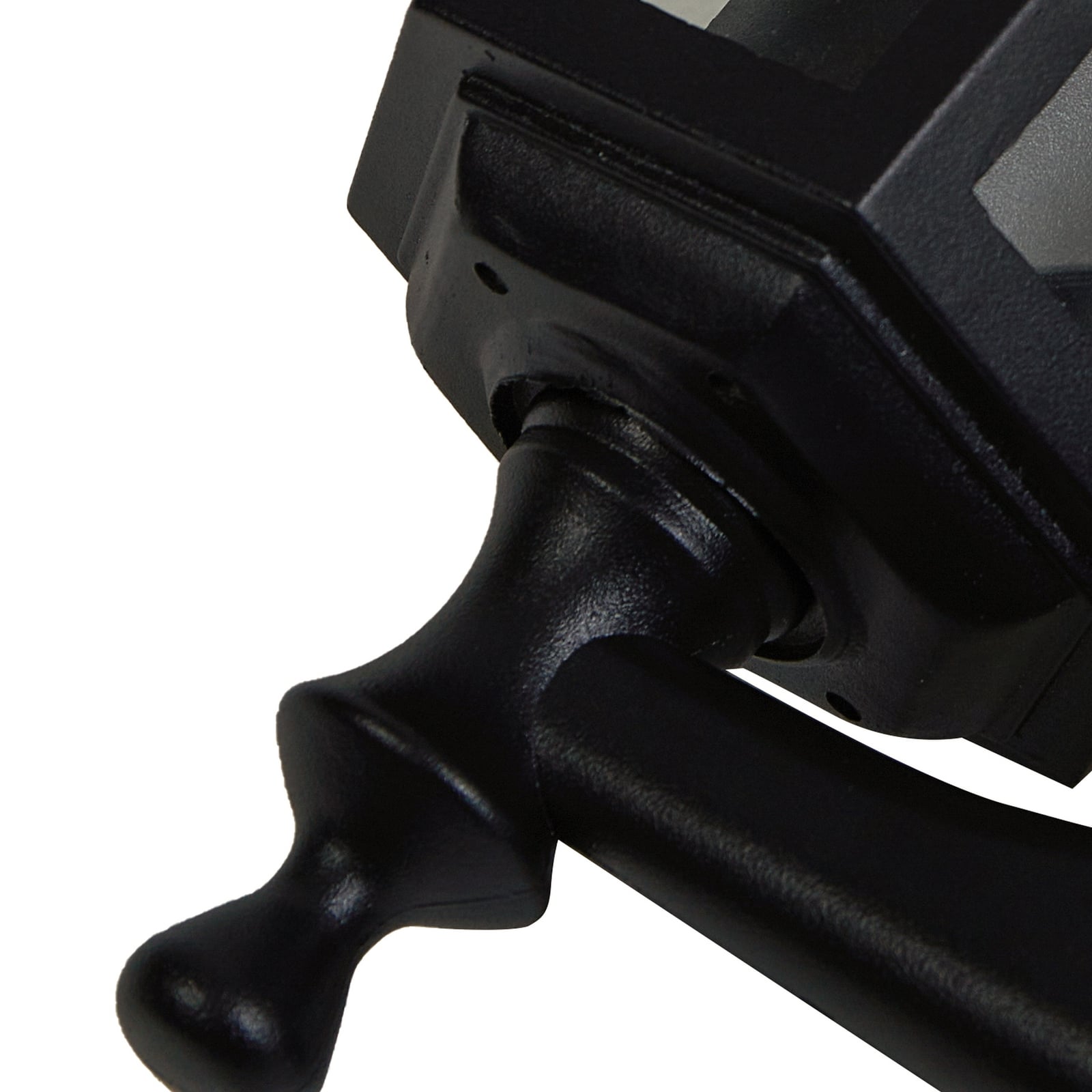 LED solcellevegglampe Sayata lanterne svart aluminium IP44 batteri og lyskilde