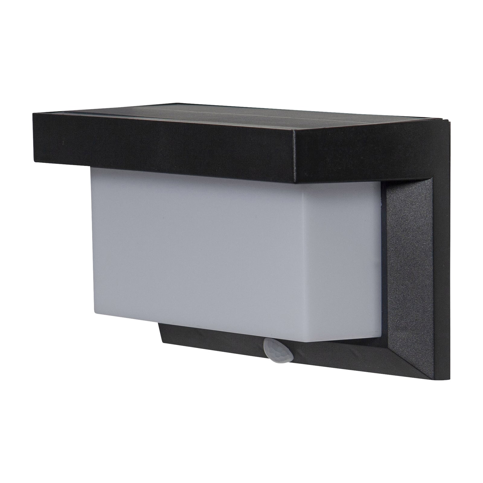 LED solcellevegglampe Valla med justerbart solarpanel