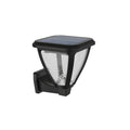 LED solcellevegglampe Vapora svart Philips forfra