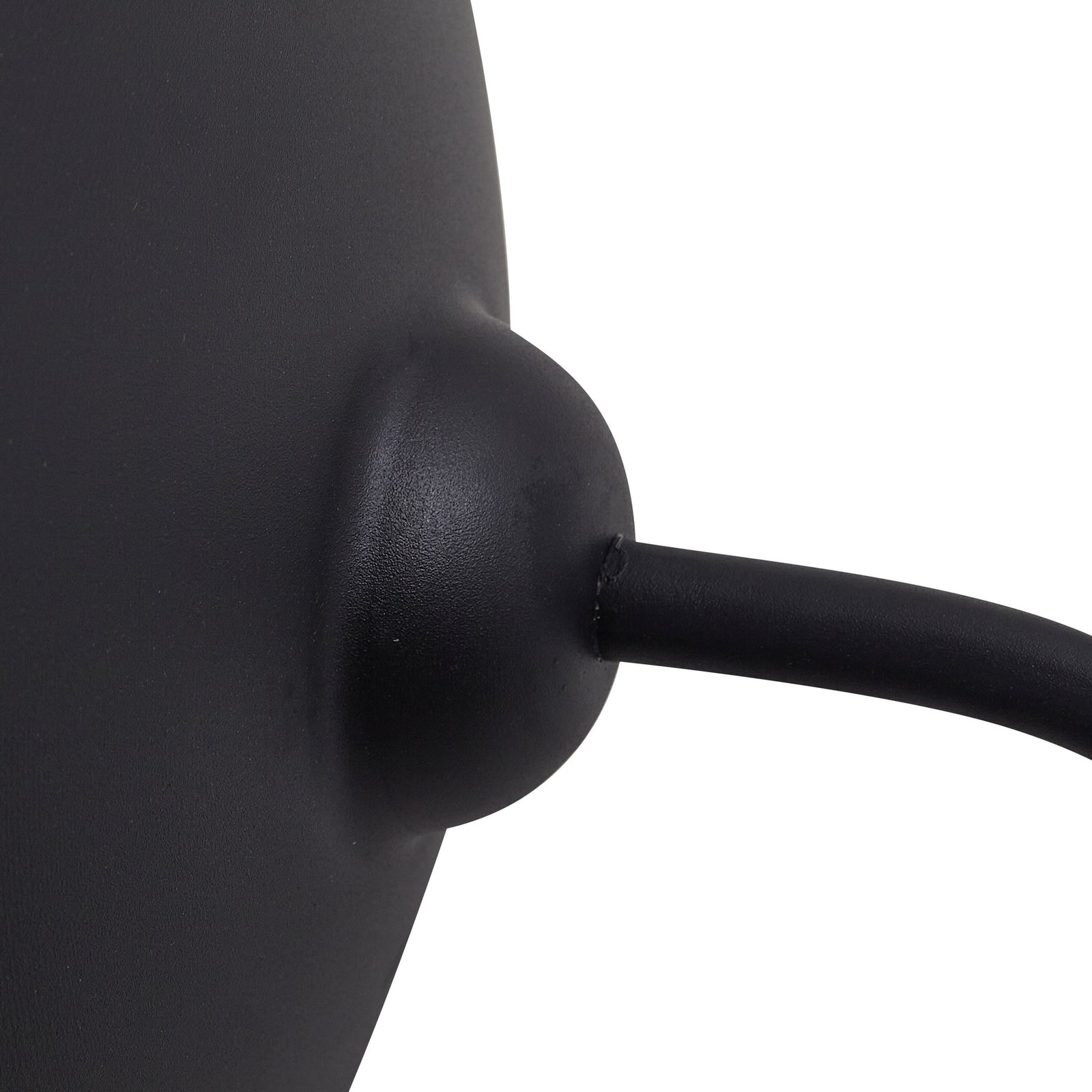 LED solcellevegglampe Virane svart aluminium IP44 - Lindby